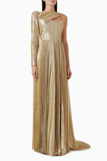 Desita Draped Gown
