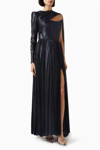 Desita Draped Gown