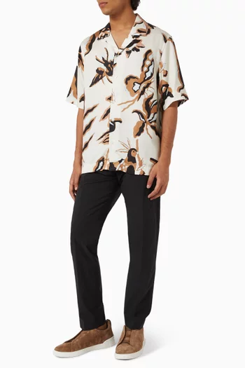 Pants in Stretch Cotton