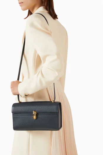 Symmetry 26 Crossbody Bag in Grained Leather