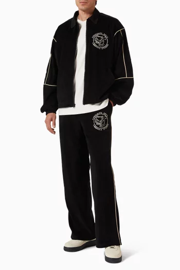 بنطال رياضي بأشرطة بارزة