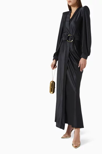Cala Conta Gown in Stretch-satin