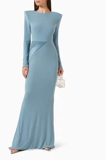 Sirenum Gown in Jersey