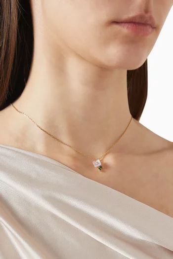 Appreciate You Pendant Necklace in Gold-tone Brass