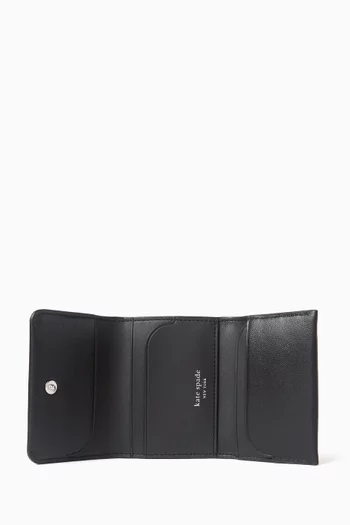 Trifold Wallet in Leather