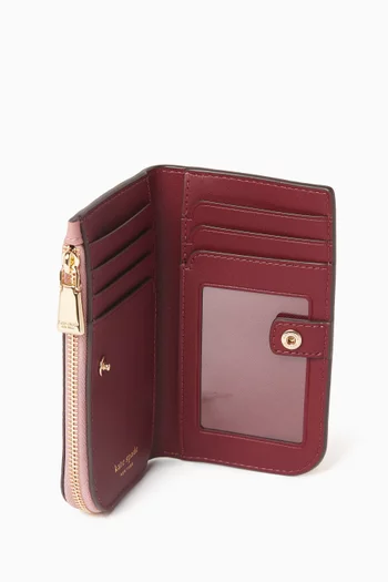Small Devin Bifold Wallet in Leather