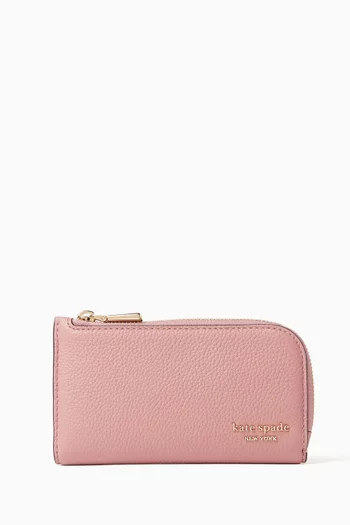 Small Devin Bifold Wallet in Leather