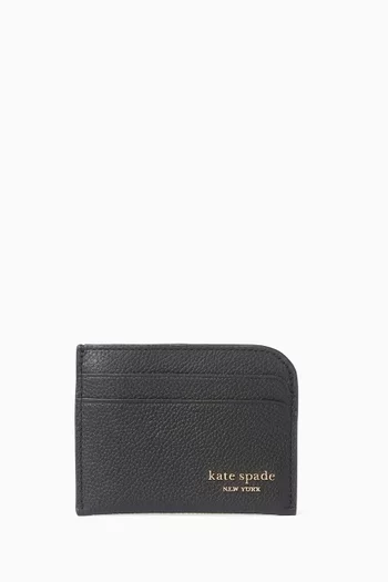 Devin Card Case in Leather
