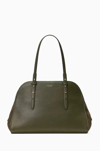 Do It All Do It All Maise Carryall in Pebbled Leather & Suede