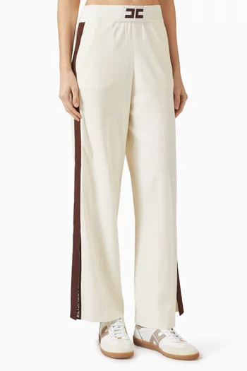 Logo Sweatpants in Viscose-knit