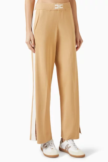 Logo Sweatpants in Viscose-knit