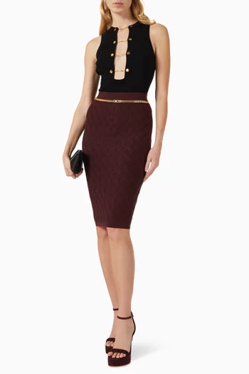 بودي سوت بفتحة رقبة عميقة مزيج فيسكوز منسوج