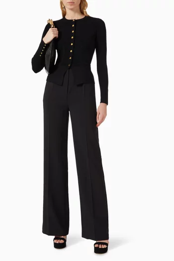 Tailored Pants in Crepe