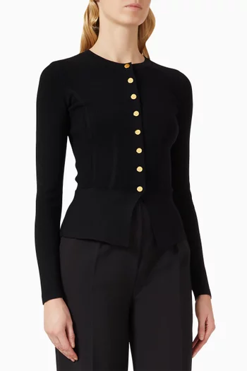 Logo-button Cardigan