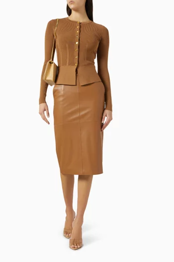 Logo-button Cardigan