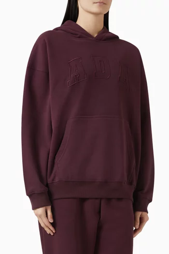 ADA Oversized Hoodie in Organic Cotton Fleece