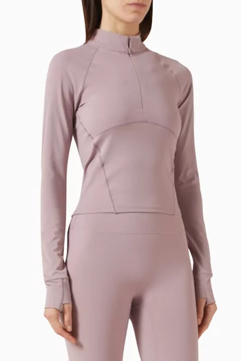 Ultimate Quarter-zip Top