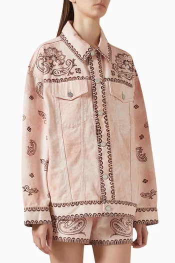 Akia Jacket in Denim
