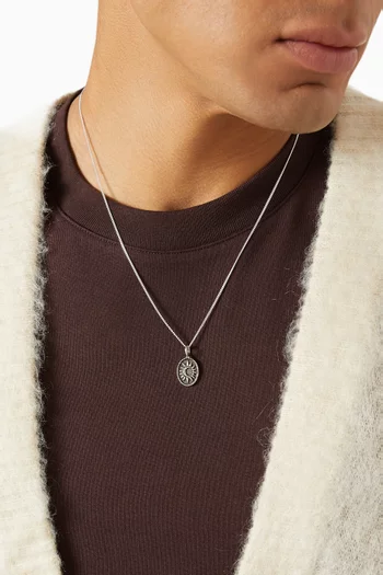 Midnight Necklace in Silver