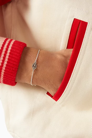 Mini Superstar Bracelet in Silver-plated Brass