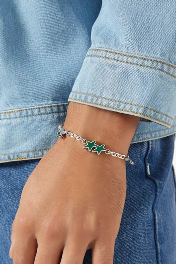 Icon Horse Bracelet in Sterling Silver