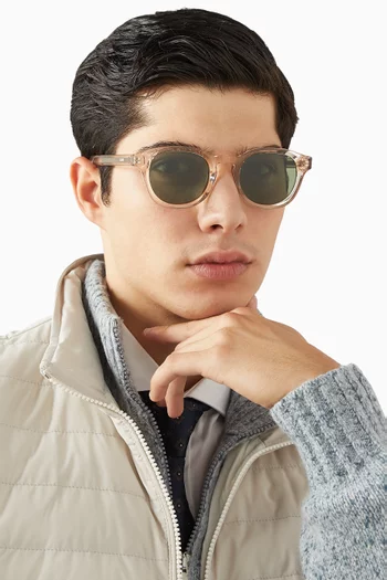 Riley D-frame Sunglasses in Acetate