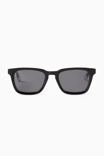 Archie Round Sunglasses in Acetate