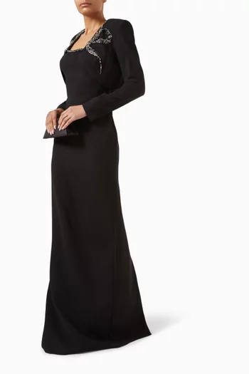 Mimosa Gown in Crepe