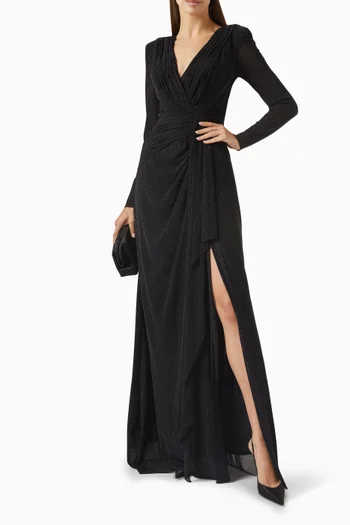 Lupin Gown in Viscose Jersey