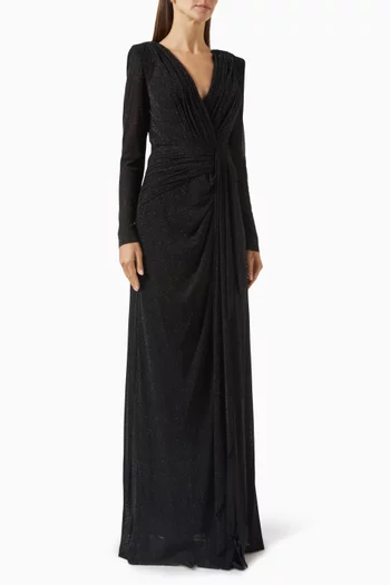 Lupin Gown in Viscose Jersey