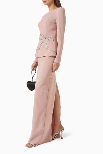 Petunia Gown in Crepe