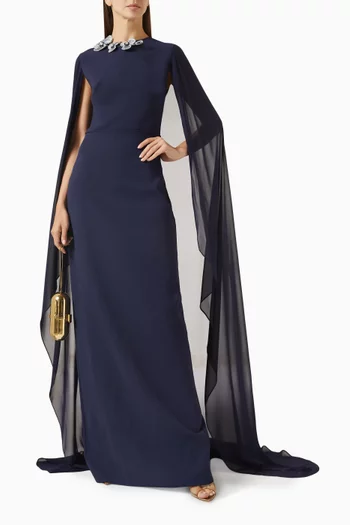 Annette Gown in Crepe