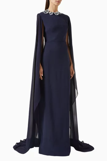 Annette Gown in Crepe