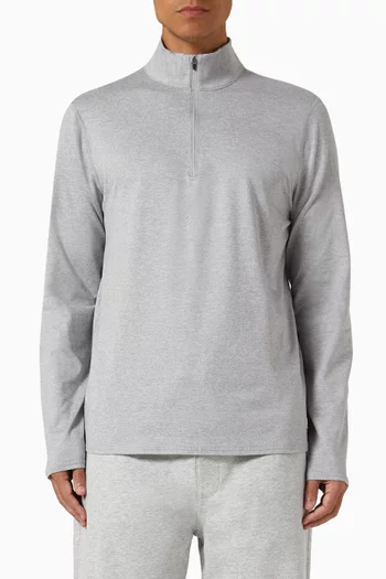 Ponto 1/2 Zip Mock Neck Sweatshirt in DreamKnit™