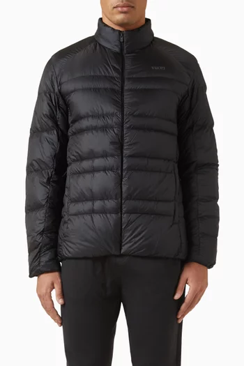 جاكيت كوردينيت مبطن بالزغب 