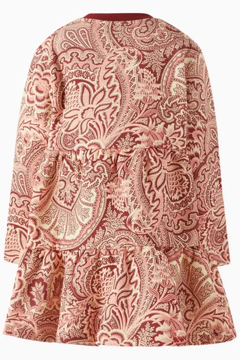 Floral Print Dress in Cotton