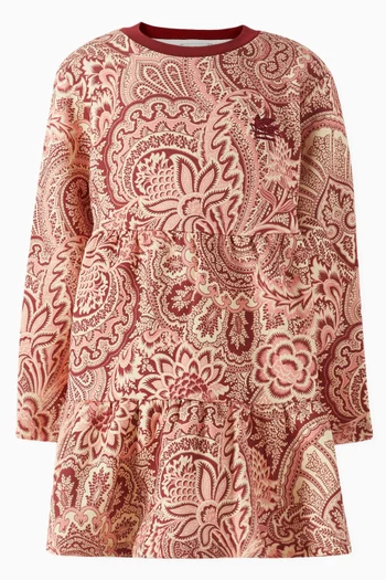 Floral Print Dress in Cotton