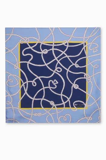 Tangled Up Bandana in Silk-twill