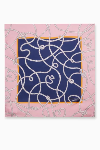 Tangled Up Bandana in Silk-twill