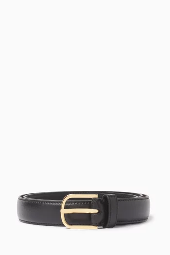 Slim Belt in Leather