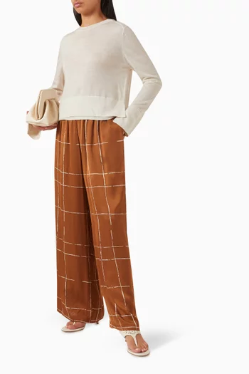 Elodie Layered Sweatshirt in Merino Wool