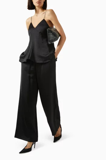 Paige Pants in Satin