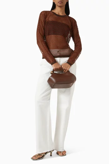 Laurel Open Weave Top