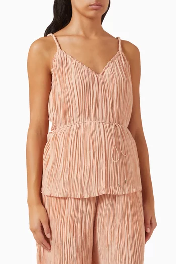 Murphy Pleated Tank Top