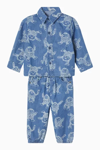 Biro Yeti Shirt in Denim