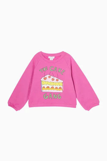 The Cake Gang Sweatshirt in Organic Cotton