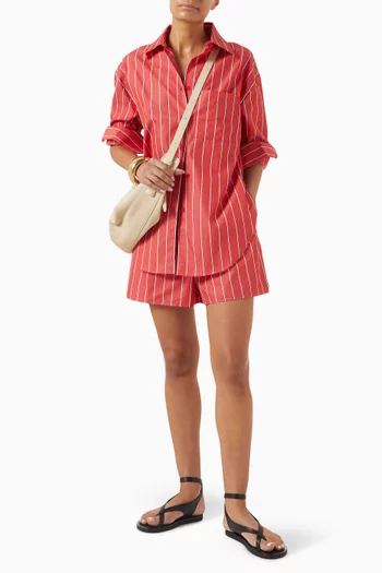 Lui Striped Boxer Shorts in Cotton