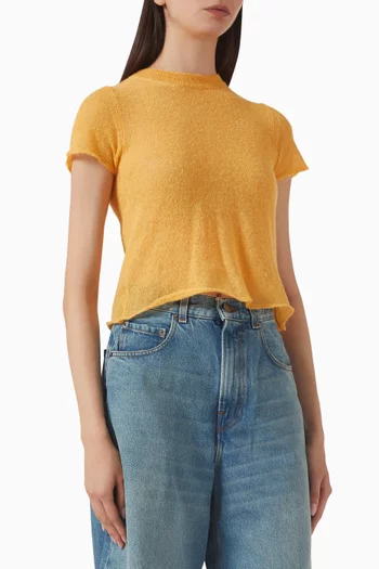 Tiff T-shirt in Wool-blend