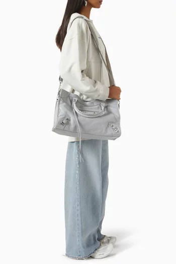 Medium Le City Bag in Arena Lambskin