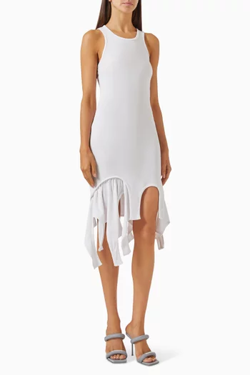 Deconstructed Mini Tank Dress
